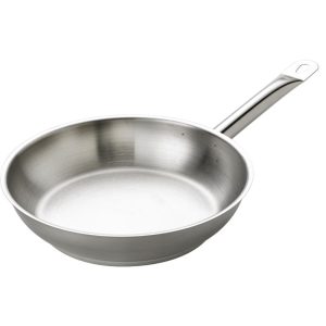 Browne Foodservice Thermalloy Stainless Steel Fry Pan | 12.5"