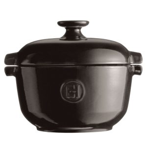 Emile Henry Rice Pot | Charcoal