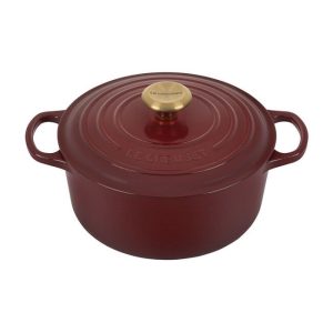 Le Creuset 5.5 Qt. Round Signature Dutch Oven with Stainless Steel Knob | Rhone