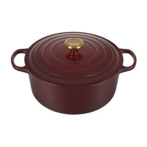 Le Creuset 7.25 Qt. Round Signature Dutch Oven with Stainless Steel Knob | Rhone