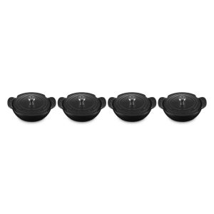Le Creuset Gourmand Collection 0.75 Qt. Mini Round Braisers | Set of 4