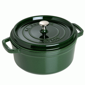Staub 2.75 Qt. Round Dutch Oven | Basil