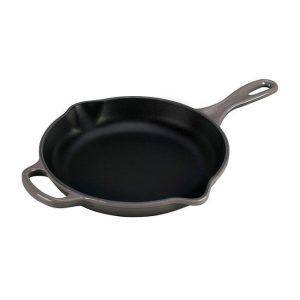 Le Creuset 9" Signature Enameled Cast Iron Skillet | Oyster Grey